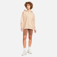 Толстовка для женщин Nike W Nsw Essntl Clctn Flc Os Hd Бежевый photo 4