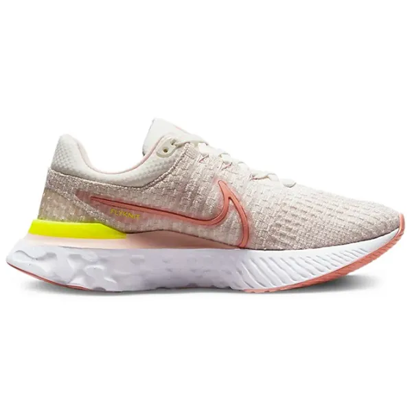 Кроссовки для женщин Nike React Infinity Run Flyknit 3 Лето/ Кремовый photo 3