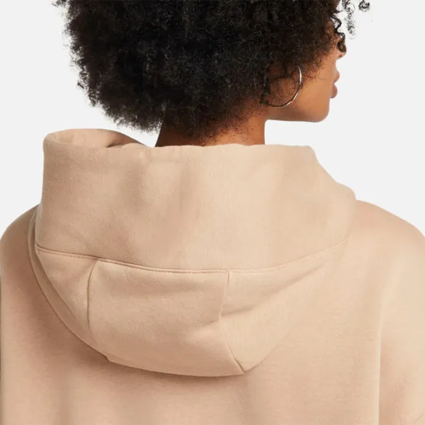 Толстовка для женщин Nike W Nsw Style Flc Po Hoodie Os Бежевый photo 6