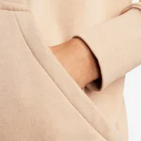 Hanorac pentru femei Nike W Nsw Style Flc Po Hoodie Os Beige photo 5