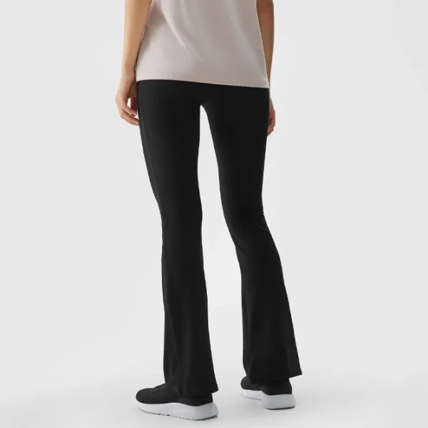 Colanți sport pentru femei 4F 4FAW23TTIGF106 XS/ Black photo 2