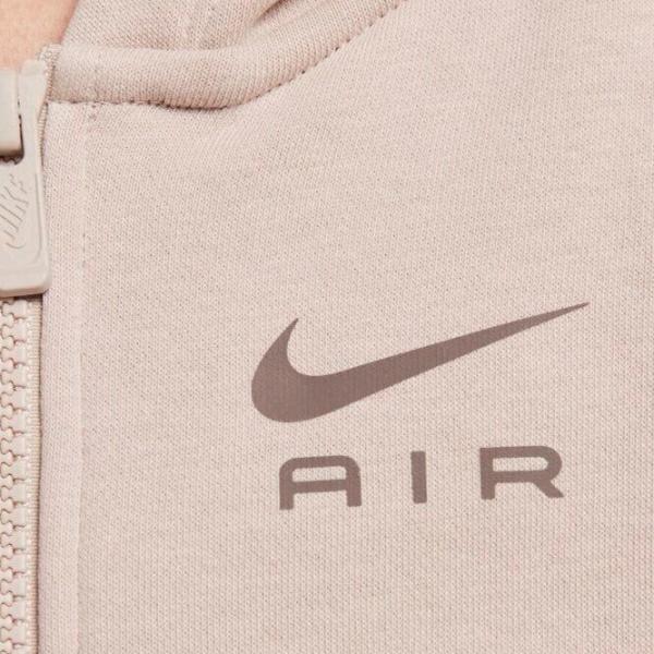 Hanorac pentru femei Nike W Nsw Air Flc Hd Fz Beige photo 7