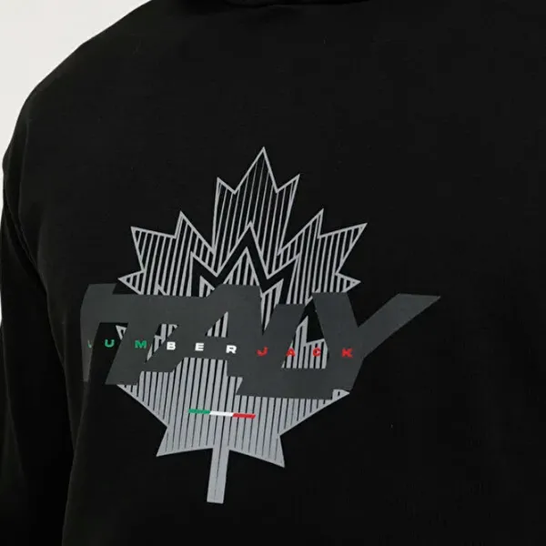 Толстовка для мужчин Lumberjack ML RENATO 17SD1047 3PR Прямой/ Черный photo 4