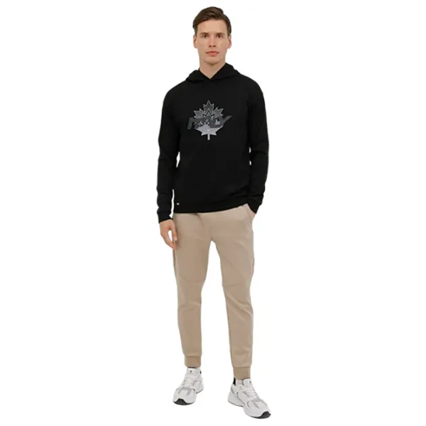 Hanorac pentru bărbați Lumberjack ML RENATO 17SD1047 3PR Drept/ Black photo 3