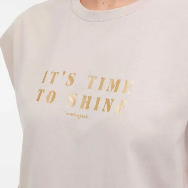 Футболка для женщин Lumberjack WL MABEL-B 11ES125 3PR 100% хлопок/ Бежевый photo 4