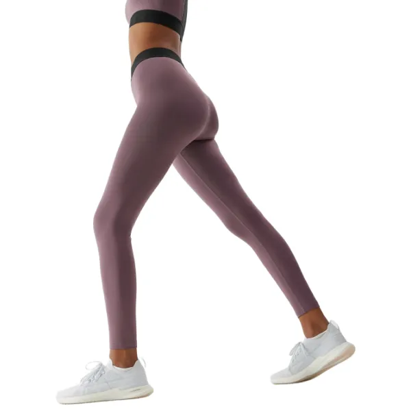 Colanți sport pentru femei 4F 4FAW23TFTIF153 L/ Brown photo 3 Colanți sport pentru femei 4F 4FAW23TFTIF153 L/ Brown photo 3