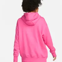 Hanorac pentru femei Nike W Nsw Style Flc Po Hoodie Os Pink photo 2