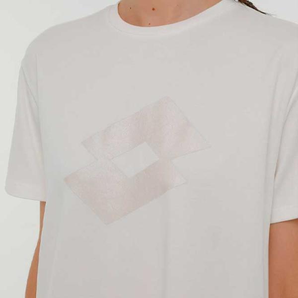 Tricou pentru femei Lotto W-NICOLE T-SH 3PR Poliester/ Ecru photo 4