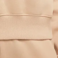 Hanorac pentru femei Nike W Nsw Style Flc Crop Qz Beige photo 5