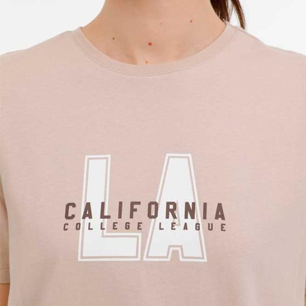 Tricou pentru femei Lumberjack WL SOFIA-N 11GF854 3PR 100% bumbac/ Beige photo 4 Tricou pentru femei Lumberjack WL SOFIA-N 11GF854 3PR 100% bumbac/ Beige photo 4