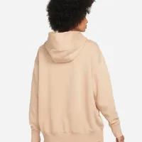 Hanorac pentru femei Nike W Nsw Style Flc Po Hoodie Os Beige photo 2