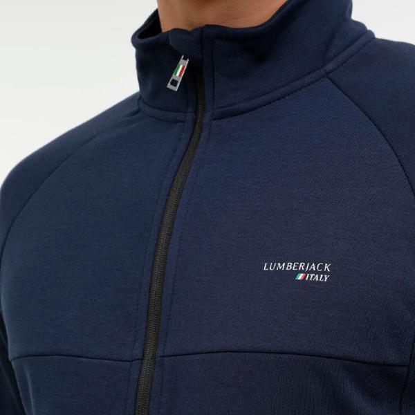 Hanorac pentru bărbați Lumberjack ML ROBERT 18ITLY70 3PR Drept/ Navy photo 4