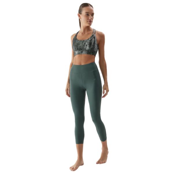 Colanți sport pentru femei 4F 4FAW23TFTIF155 L/ Green photo 3 Colanți sport pentru femei 4F 4FAW23TFTIF155 L/ Green photo 3