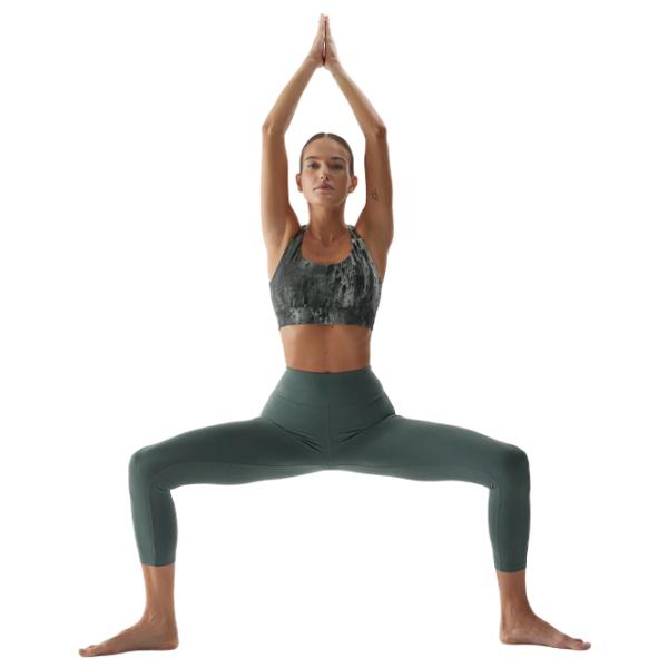 Colanți sport pentru femei 4F 4FAW23TFTIF155 L/ Green photo 4 Colanți sport pentru femei 4F 4FAW23TFTIF155 L/ Green photo 4