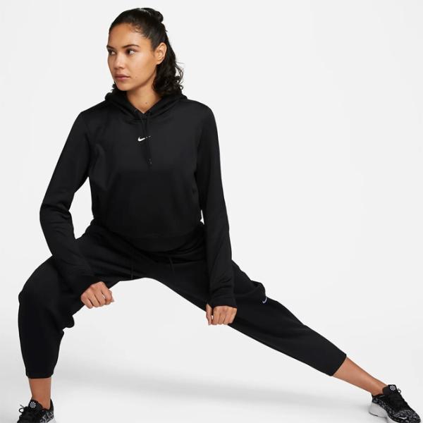 Hanorac pentru femei Nike W Nk One Tf Po Hoodie Lbr Black photo 10