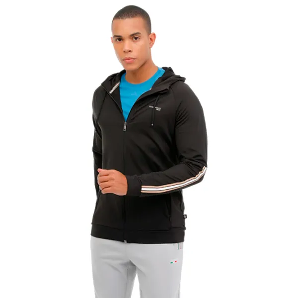 Hanorac pentru bărbați Lumberjack ML TRAFAL 18BA-100 3PR Drept/ Black photo 2