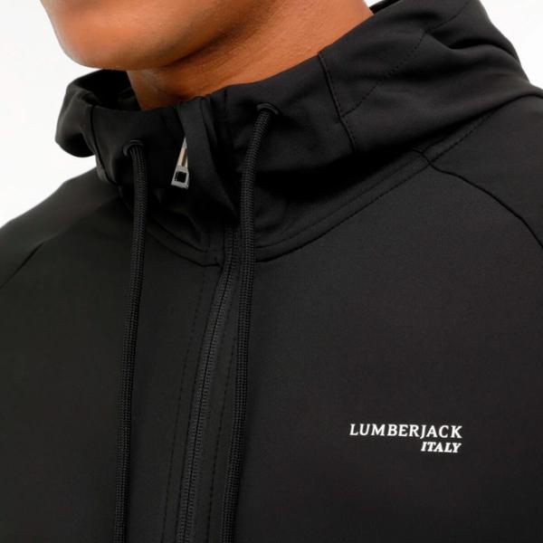 Hanorac pentru bărbați Lumberjack ML TRAFAL 18BA-100 3PR Drept/ Black photo 5