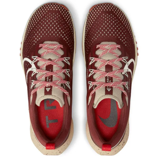 Adidași pentru femei Nike React Pegasus Trail 4 Vară/ Dark Red photo 4