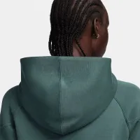 Hanorac pentru femei Nike W Nsw Tch Flc Wr Fz Hdy Green photo 5