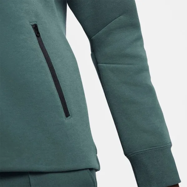 Толстовка для женщин Nike W Nsw Tch Flc Wr Fz Hdy Зелёный photo 6