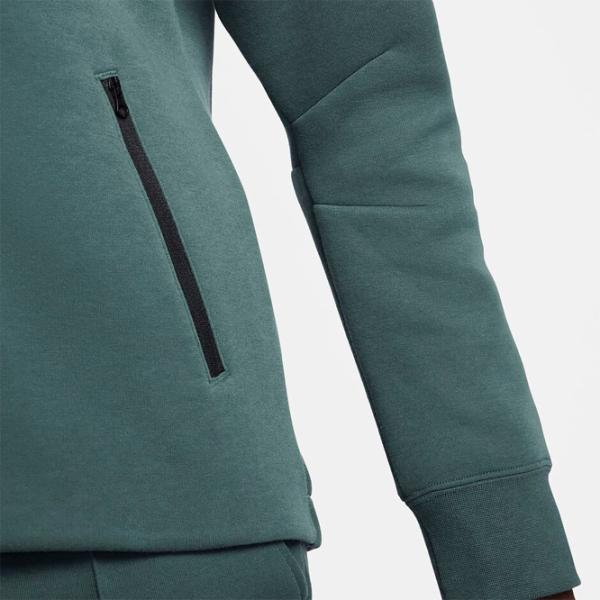 Толстовка для женщин Nike W Nsw Tch Flc Wr Fz Hdy Зелёный photo 6