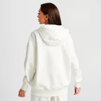 Hanorac pentru femei Nike W Nsw Flc Os Po Hdy Swsh White photo 2