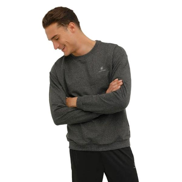 Hanorac pentru bărbați Lumberjack 3W M-SN75 BSC C NECK SW 3PR Drept/ Anthracite photo 2 Hanorac pentru bărbați Lumberjack 3W M-SN75 BSC C NECK SW 3PR Drept/ Anthracite photo 2