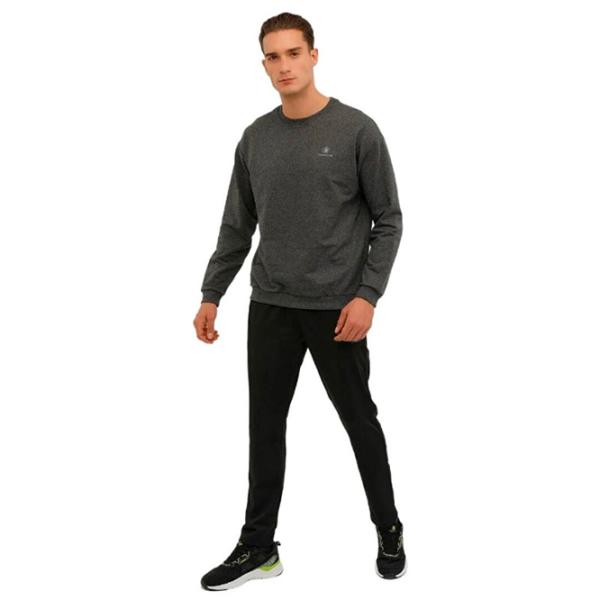 Hanorac pentru bărbați Lumberjack 3W M-SN75 BSC C NECK SW 3PR Drept/ Anthracite photo 3 Hanorac pentru bărbați Lumberjack 3W M-SN75 BSC C NECK SW 3PR Drept/ Anthracite photo 3