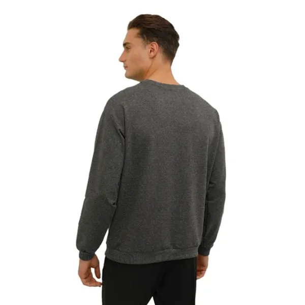 Hanorac pentru bărbați Lumberjack 3W M-SN75 BSC C NECK SW 3PR Drept/ Anthracite photo 5