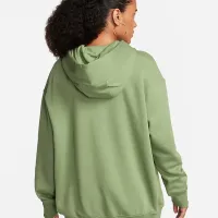 Hanorac pentru femei Nike W Nsw Flc Os Po Hdy Swsh Green photo 2