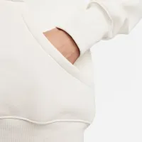 Hanorac pentru femei Nike W Nsw Style Flc Po Hoodie Os White photo 6