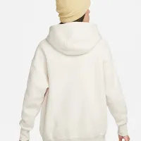 Hanorac pentru femei Nike W Nsw Style Flc Po Hoodie Os White photo 2