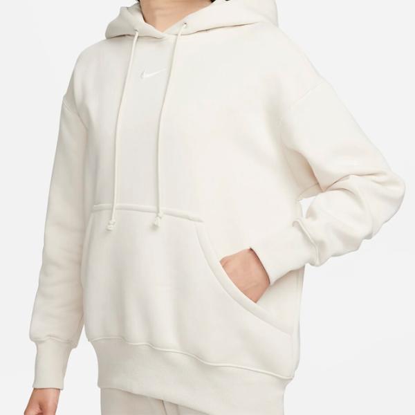 Hanorac pentru femei Nike W Nsw Style Flc Po Hoodie Os White photo 7 Hanorac pentru femei Nike W Nsw Style Flc Po Hoodie Os White photo 7