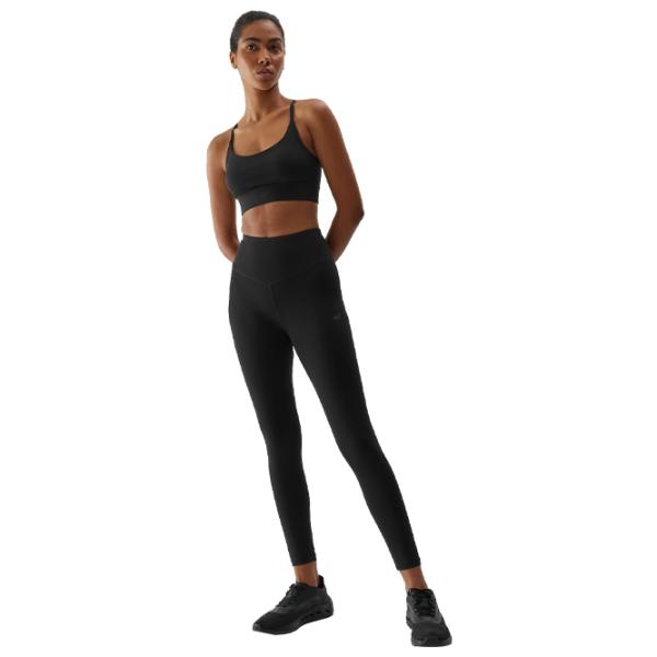 Colanți sport pentru femei 4F 4FAW23TFTIF154 M/ Black photo 3