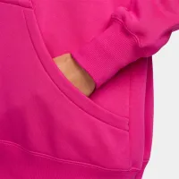 Hanorac pentru femei Nike W Nsw Style Flc Po Hoodie Os Pink photo 7