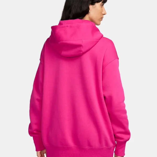 Hanorac pentru femei Nike W Nsw Style Flc Po Hoodie Os Pink photo 2