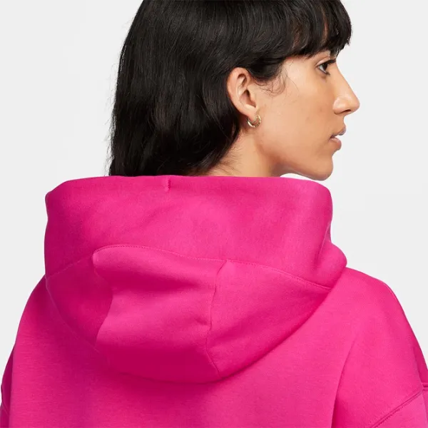 Hanorac pentru femei Nike W Nsw Style Flc Po Hoodie Os Pink photo 6