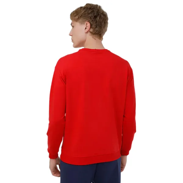 Hanorac pentru bărbați Lumberjack 3W M-SN75 BSC C NECK SW 3PR Drept/ Red photo 3