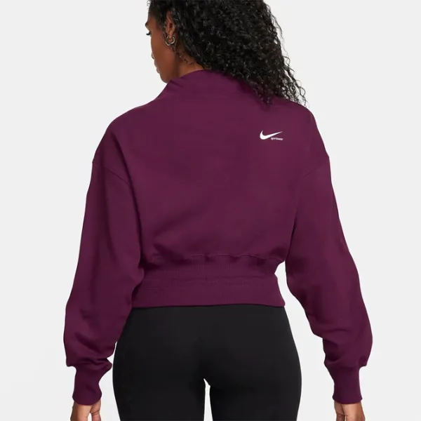 Hanorac pentru femei Nike W Nsw Clcctn Mck Nck Top Violet photo 2