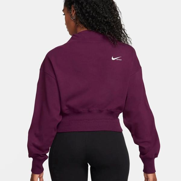 Hanorac pentru femei Nike W Nsw Clcctn Mck Nck Top Violet photo 2