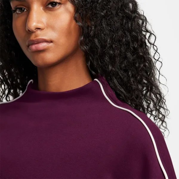 Толстовка для женщин Nike W Nsw Clcctn Mck Nck Top Фиолетовый photo 4