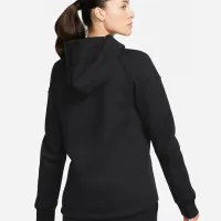 Hanorac pentru femei Nike W Nsw Tch Flc Wr Fz Hdy Black photo 2