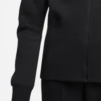 Hanorac pentru femei Nike W Nsw Tch Flc Wr Fz Hdy Black photo 6
