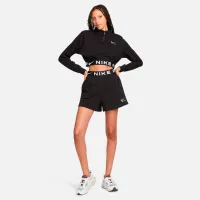 Hanorac pentru femei Nike W Nsw Air Flc Top Black photo 3