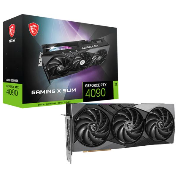 Видеокарта MSI GeForce RTX 4090 GAMING X SLIM PCI Express x16 4.0 / 24 ГБ photo 8 Видеокарта MSI GeForce RTX 4090 GAMING X SLIM PCI Express x16 4.0 / 24 ГБ photo 8