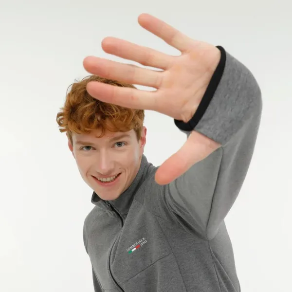 Hanorac pentru bărbați Lumberjack ML ROBERT 18ITLY70 3FX Drept/ Anthracite photo 5