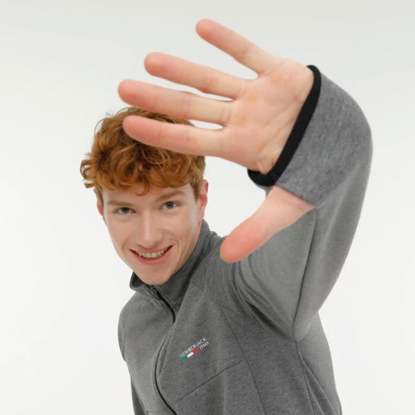 Hanorac pentru bărbați Lumberjack ML ROBERT 18ITLY70 3FX Drept/ Anthracite photo 5