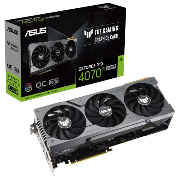 Видеокарта Asus GeForce RTX 4070 Ti Super OC Edition PCI Express x16 4.0 / 16 ГБ photo 7 Видеокарта Asus GeForce RTX 4070 Ti Super OC Edition PCI Express x16 4.0 / 16 ГБ photo 7