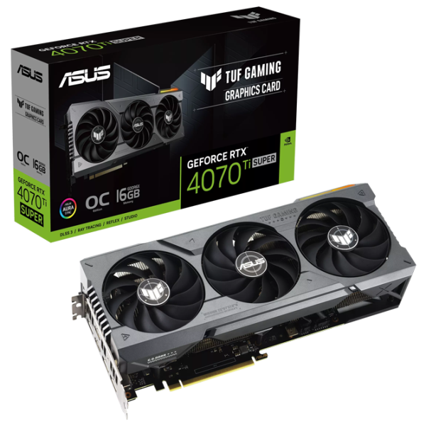 Видеокарта Asus GeForce RTX 4070 Ti Super OC Edition PCI Express x16 4.0 / 16 ГБ photo 7 Видеокарта Asus GeForce RTX 4070 Ti Super OC Edition PCI Express x16 4.0 / 16 ГБ photo 7