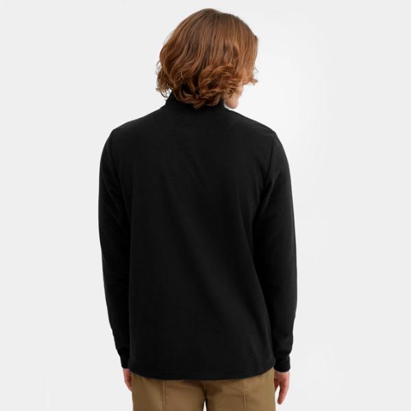 Hanorac pentru bărbați 4F 4FSS23TFLEM074 Drept/ Black photo 4